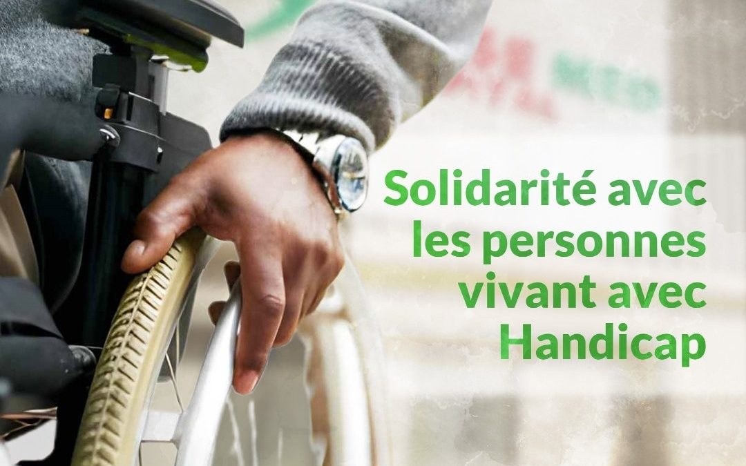 Solidarité avec les personnes vivant avec handicap